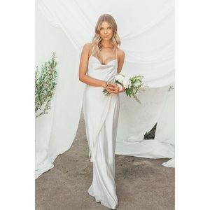 Show Me Your MuMu Dress Tuscany Maxi Slip Ivory